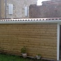 img Garage en bardage bois